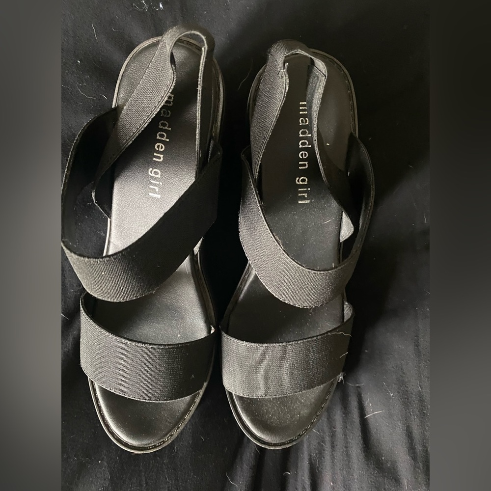 Madden Girl chunky heel sandal